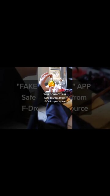 How to create fake contacts for data poisoning