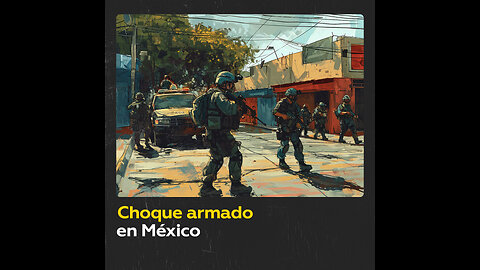 Fuerte tiroteo entre grupos delictivos y fuerzas de seguridad en el norte de México