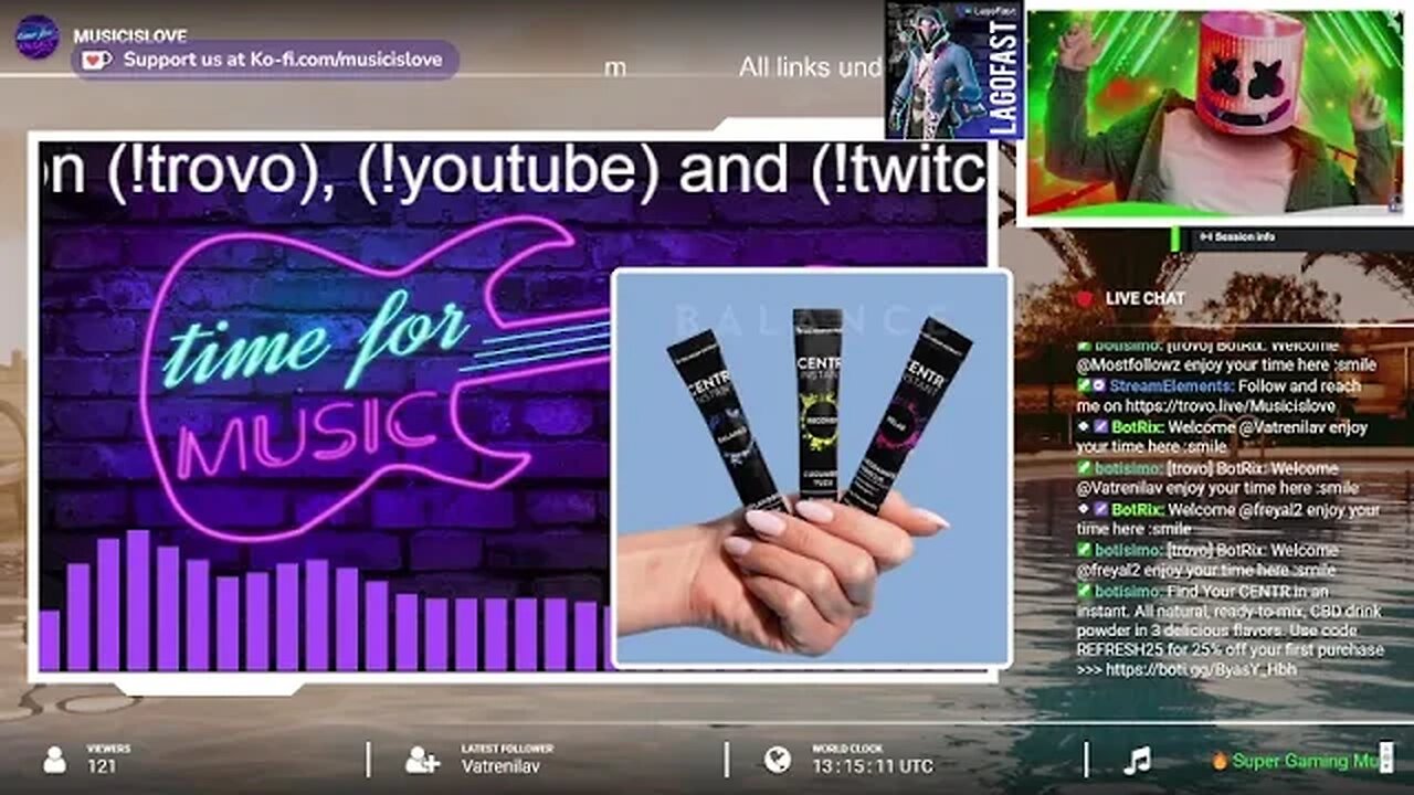 🔴24/7🔴 Your Daily EDM Station (visit me on https://trovo.live/s/Musicislov (Part 2/4)