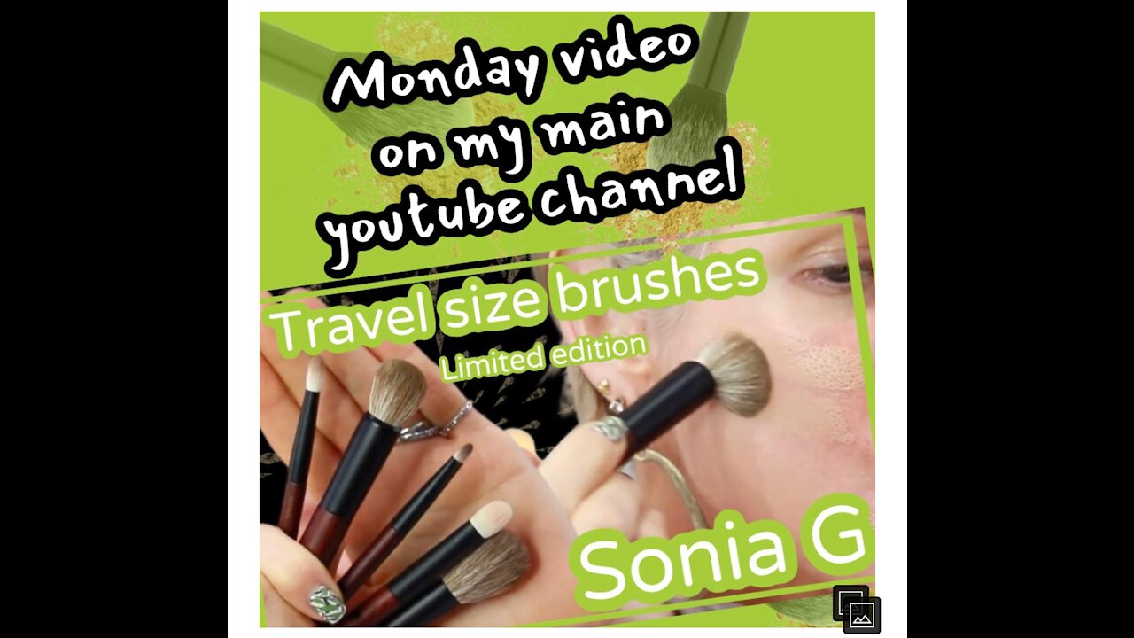 SONIA G BRUSHES in ACTION