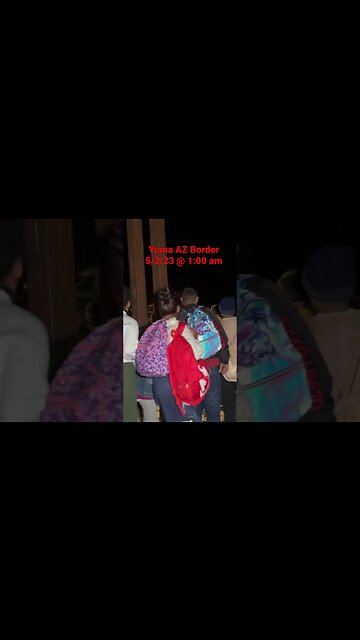 Video documenting the border crisis. #border #title42 #yuma