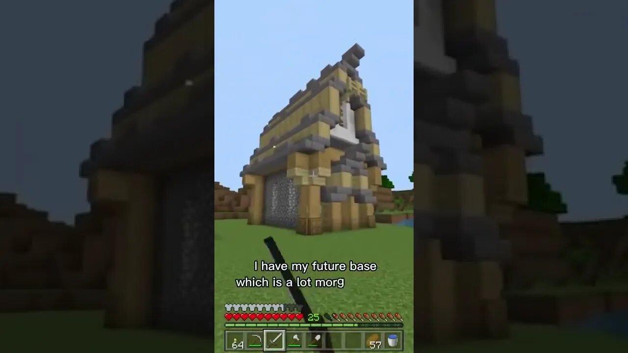 FUTURE BASE IN MINECRAFT shorts minecraft howto