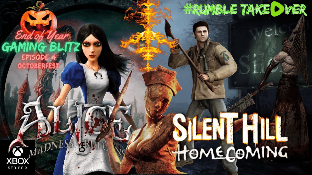 Gaming Blitz - Episode 4: Alice - Maddness Returns / Silent Hill: HC [2-3/33] | Rumble Gaming