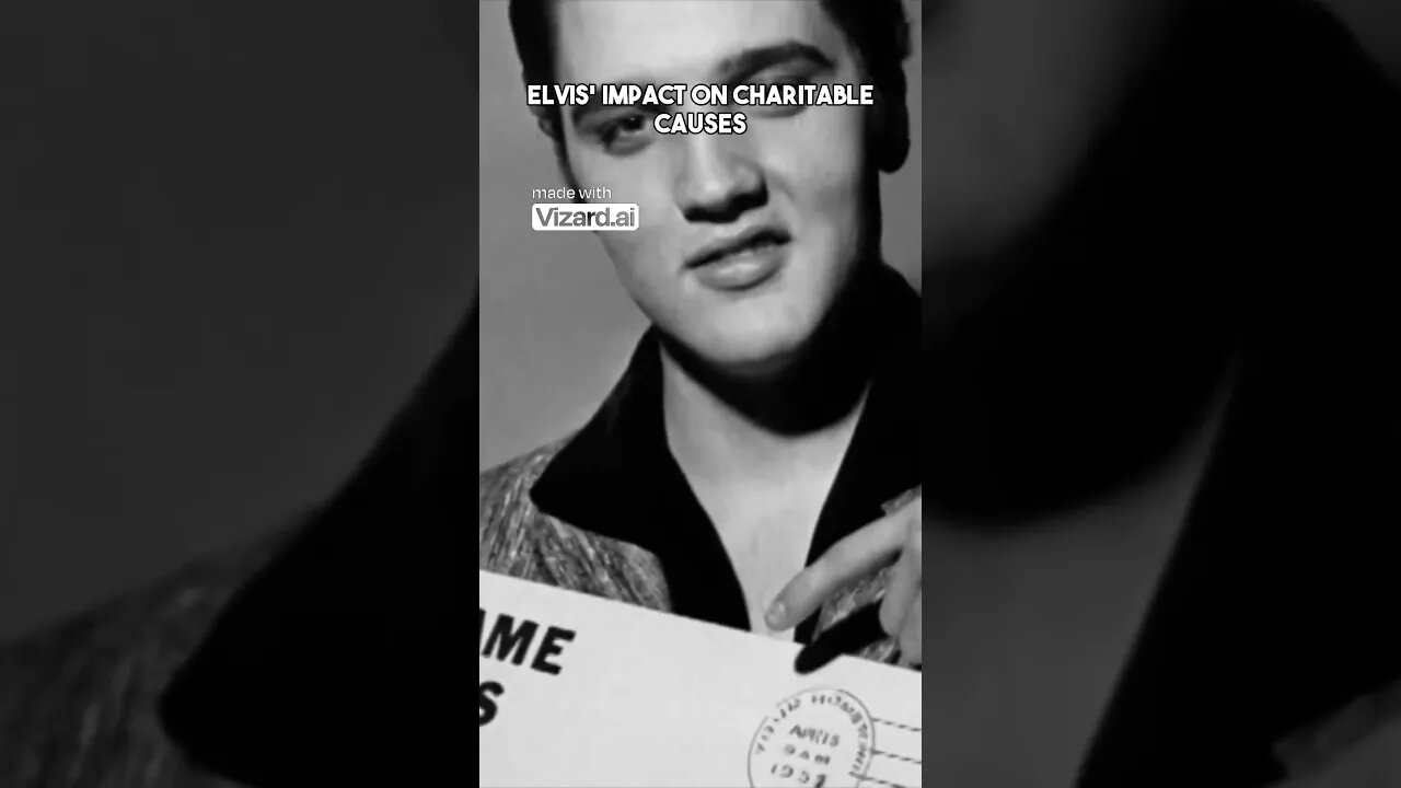 Elvis’ impact on Charitable Causes #elvis #charity #givingback