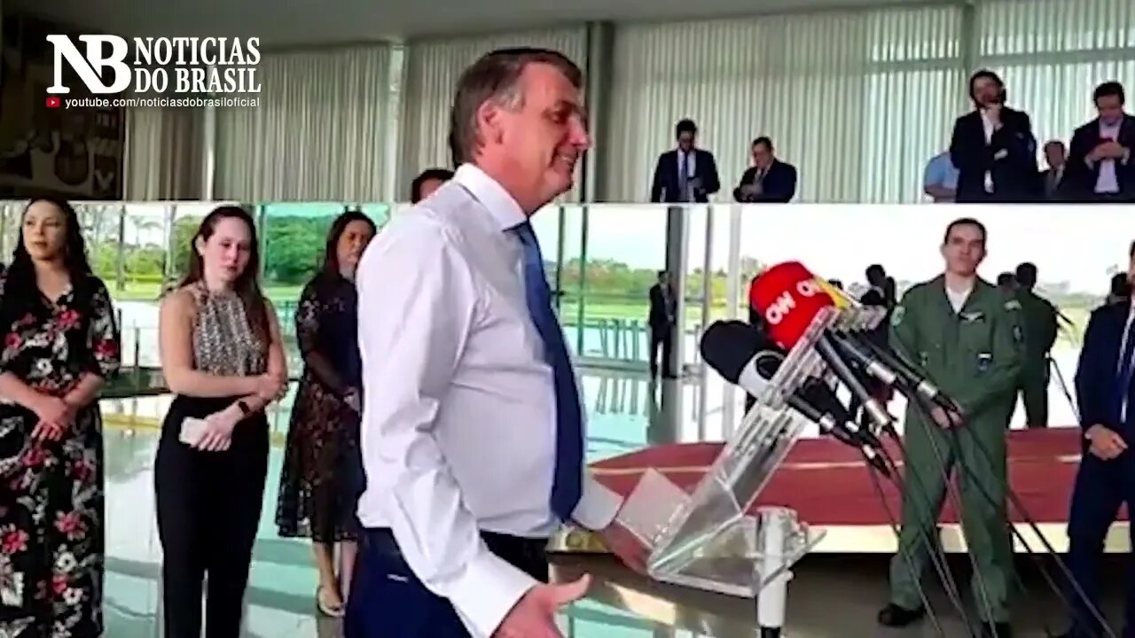 ((AGORA!)) Bolsonaro revela conversa com Temer e fala em encontro com Moro e Dallagnol