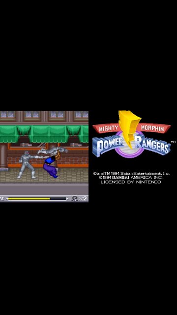 1994 Mighty Morphin Power Rangers Arcade Game.