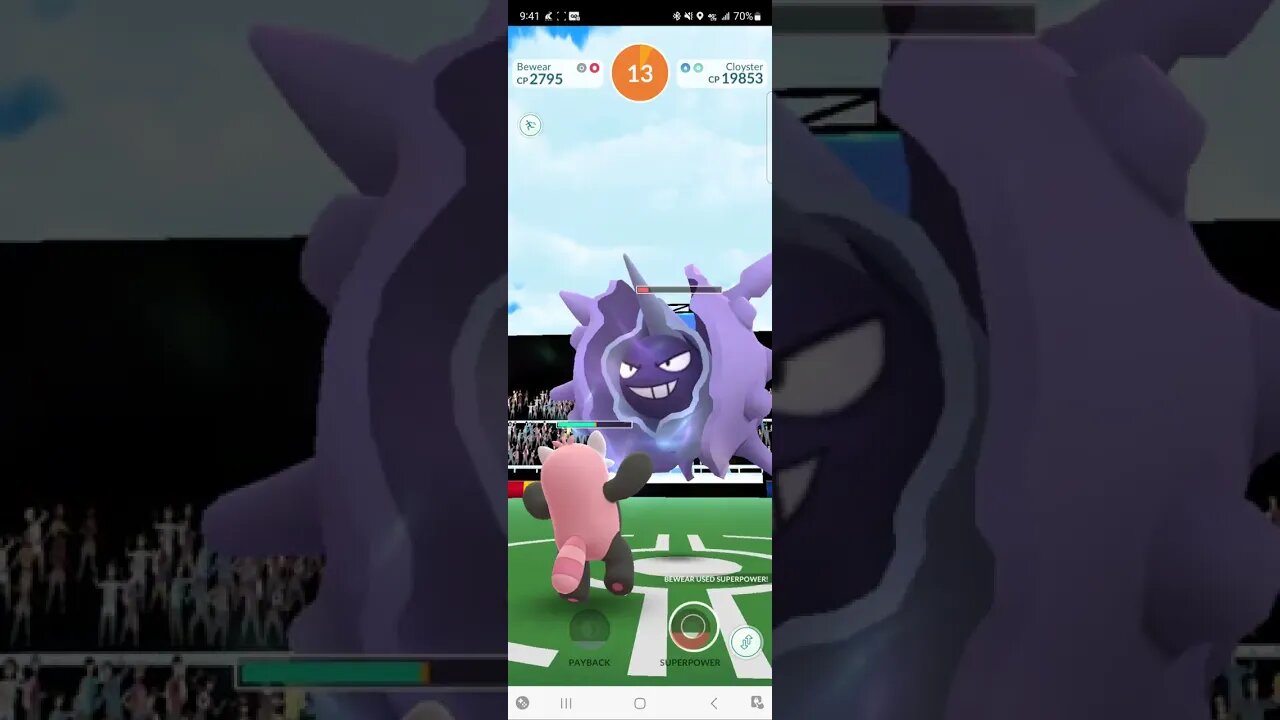 pokemon go cloyster raid