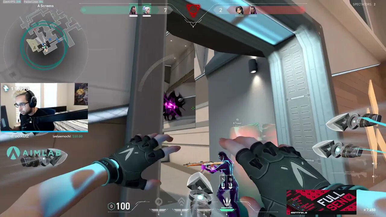 Clutch for 100 gifted