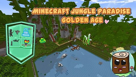 Minecraft Jungle Paradise Golden Age Ep627 : Tearing The Old Tree Farm Down After So Long