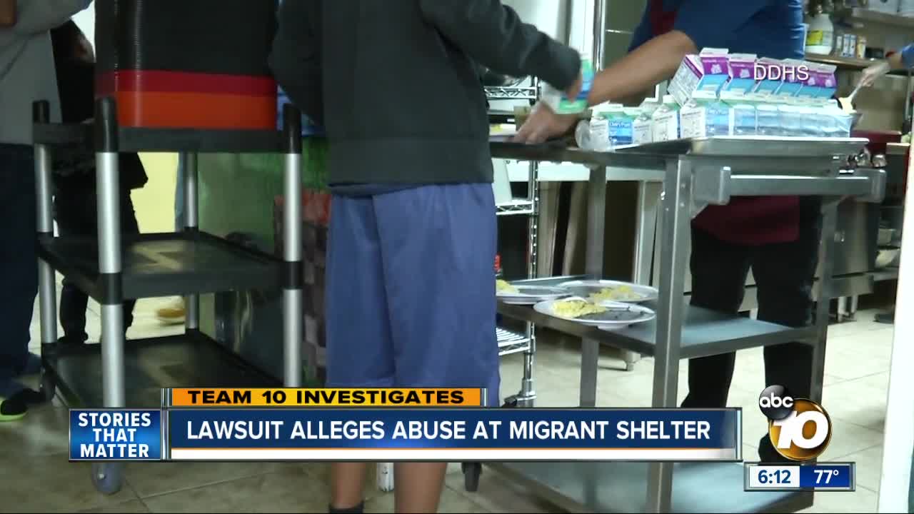 Lawsuit alleges abuse at migrant shelter