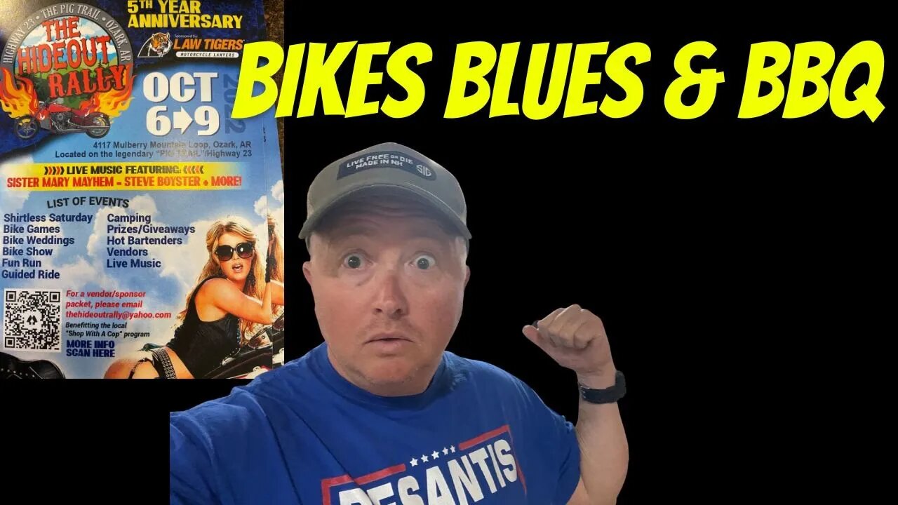 Harley Davidson Rally Arkansas- Bikes Blues BBQ 2022