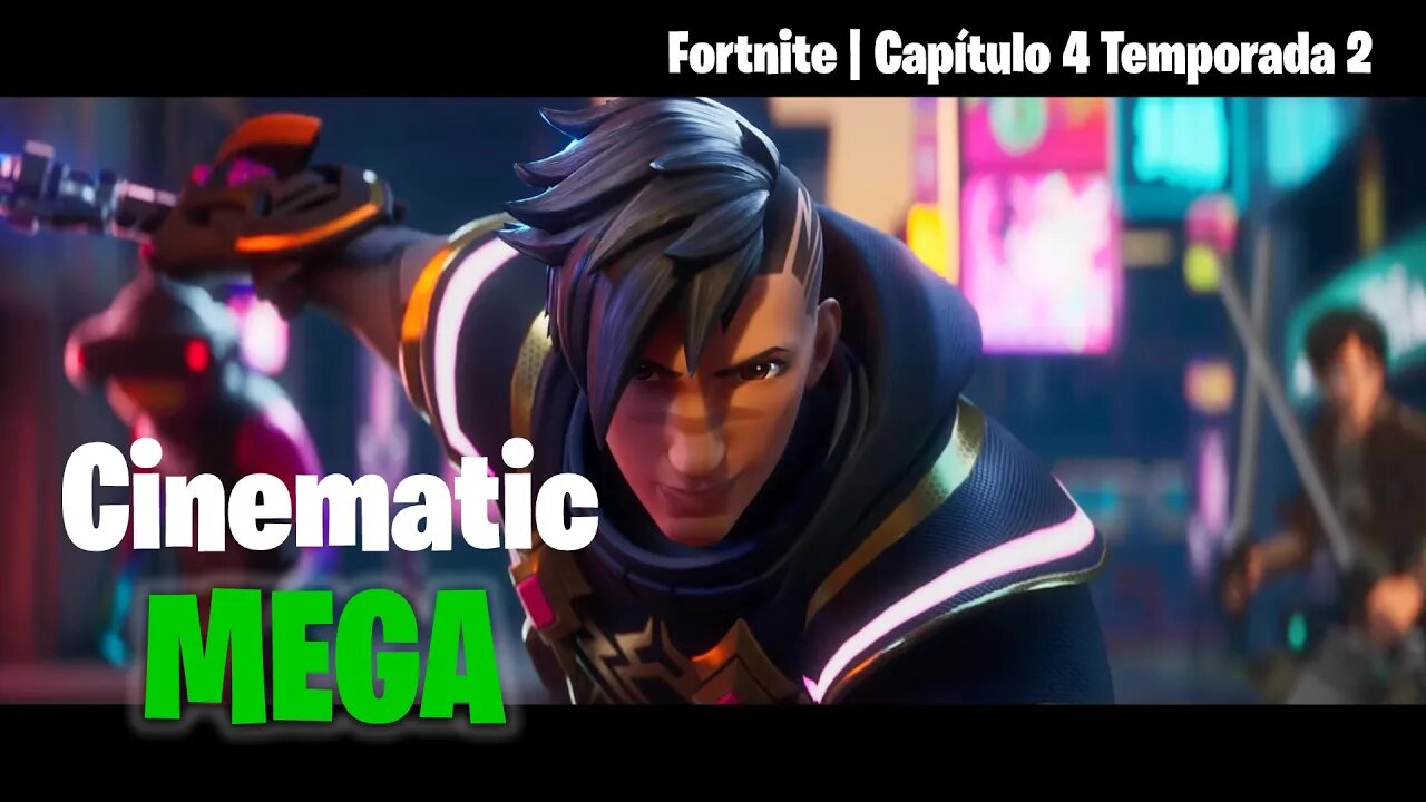 MEGA Cinematic Fortnite - Capítulo 4 Temporada 2 | Game Play | Jogos PS5 e PS4