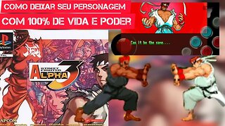 STREET FIGHTER ALPHA 3 No celular (truques)