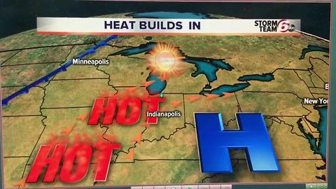 Hottest stretch of weather this year