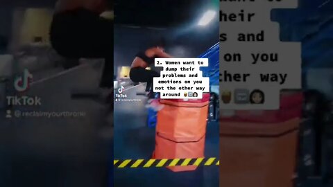 3 reasons why you shouldn’t talk to your woman about your problems 👑