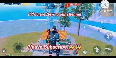 PUBG MOBILE PLAYING EASY PARKOUR MAP