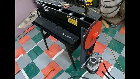 Plastic power feed for the Eastwood 27 inch bead roller using the Bambu X1 3D printer