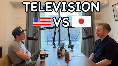 Japanese people use TV as a companion or background noise (Podcast clip)