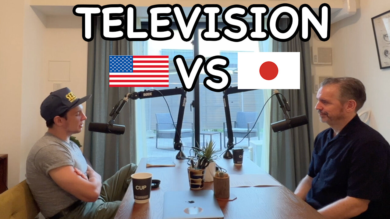 Japanese people use TV as a companion or background noise (Podcast clip)