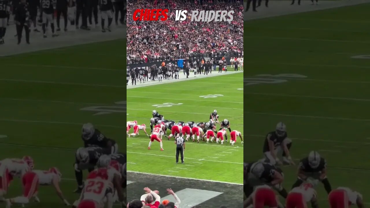 Raiders miss the field goal attempt #shorts #raiders #chiefs #nfl