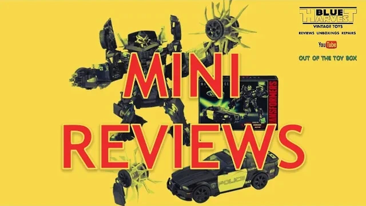 TRANSFORMERS MASTERPIECE BARRICADE MINI REVIEW