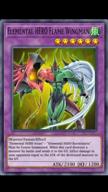 Yu-Gi-Oh! Elemental HERO Flame Wingman