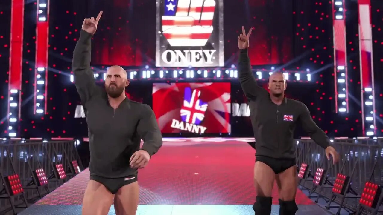 WWE2K22: Oney Lorcan & Danny Burch Full Entrance