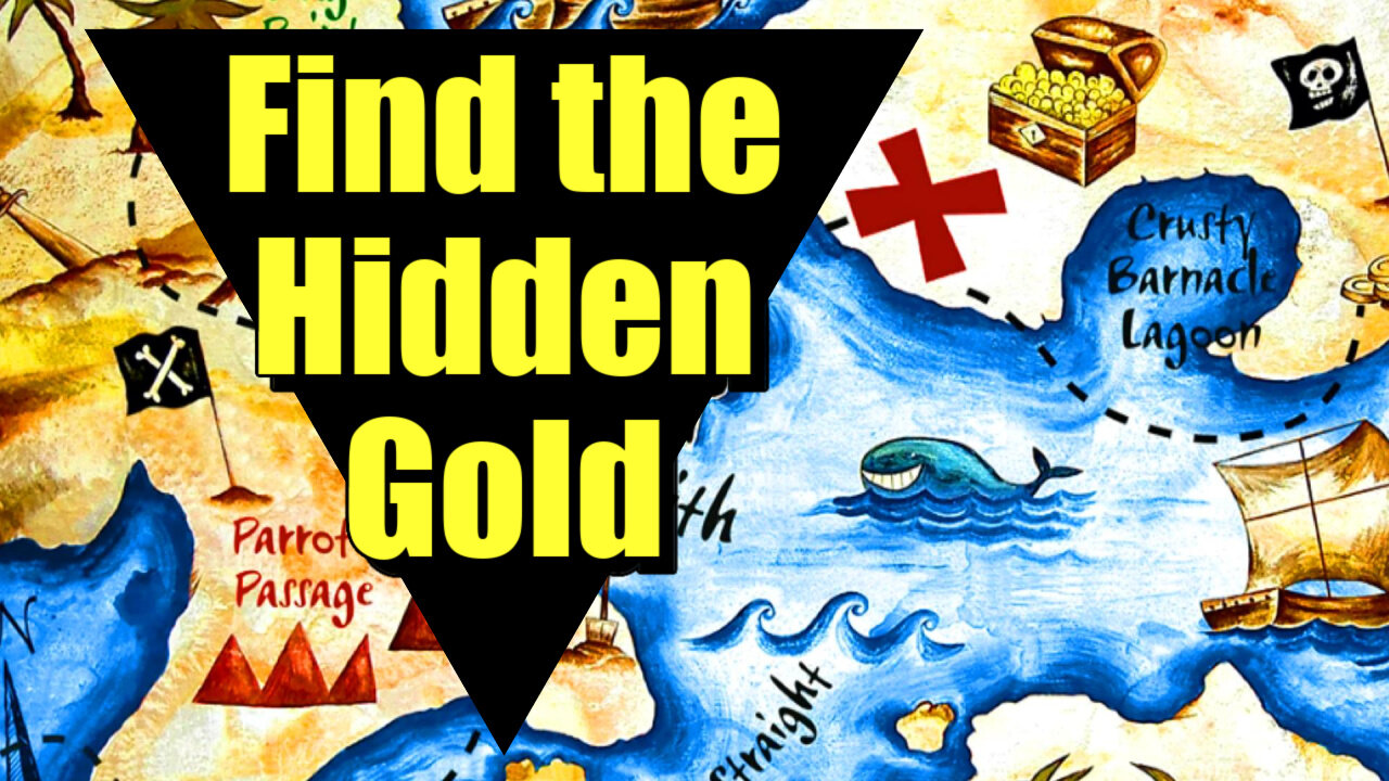 Treasure Map of Hidden Gold - The Fortune of Father Crespi