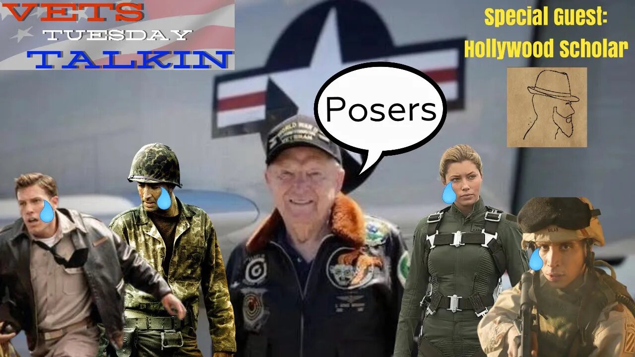 Vets Talkin Tuesday #3 | Talkin Bad War Movies & a Real Life Maverick | w/Guest Hollywood Scholar