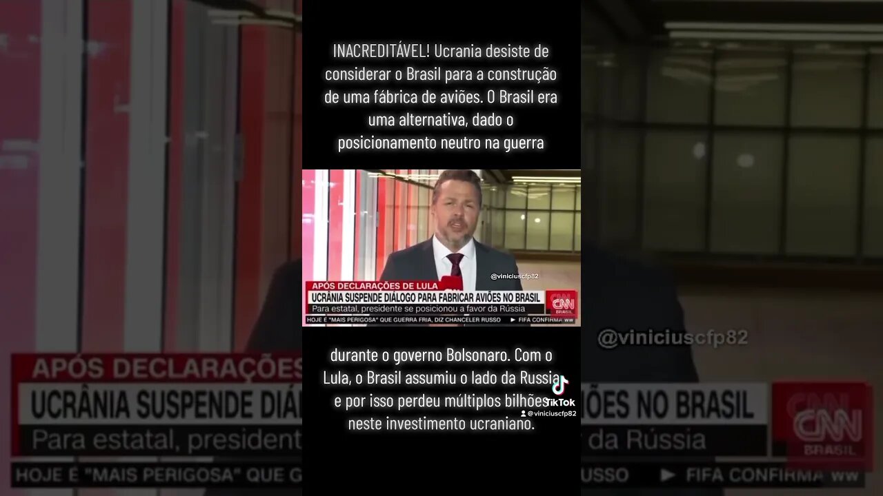 INACREDITÁVEL! Ucrania desiste de considerar o Brasil para a construção de uma fábrica de aviões