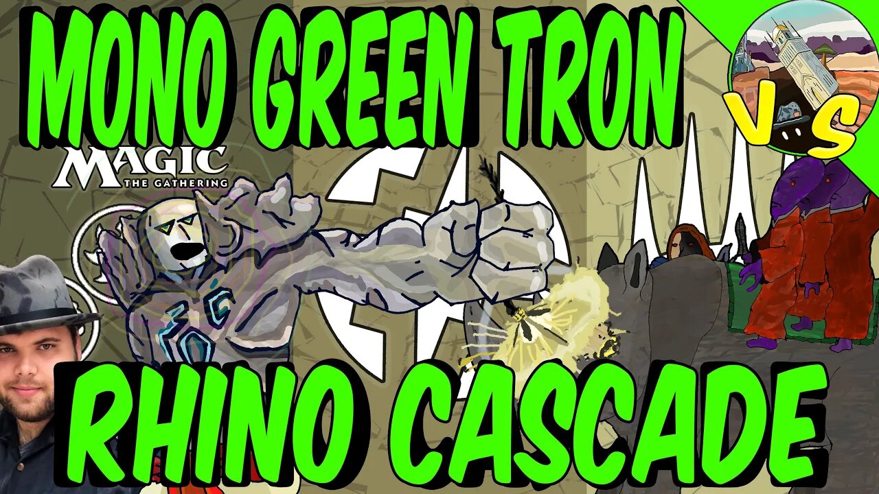 Mono Green Tron VS Rhino Cascade｜I've Got Answers!｜Magic the Gathering Online｜Modern