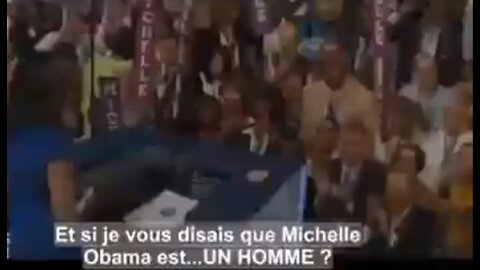 Michelle Obama est un HOMME ?