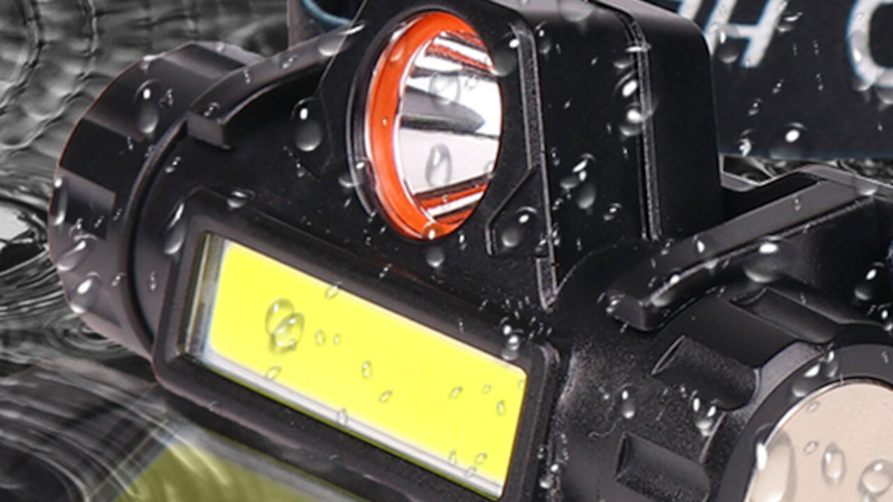 Convenient Rechargeable Powerful Waterproof Sensor Headlamp