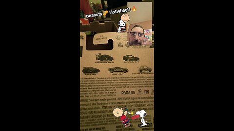 diecast journeyman shows off Hot Wheels new peanuts what Charlie Brown Decaled cars