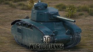 BDR G1 B French Heavy Tank in Battlefield | World of Tanks | Land of Tanks