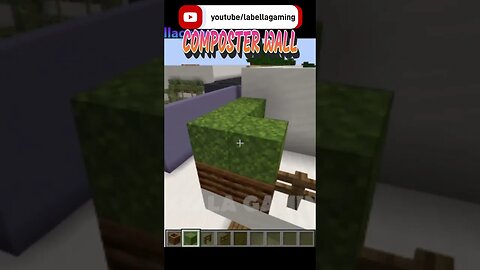 Composter Wall | Minecraft