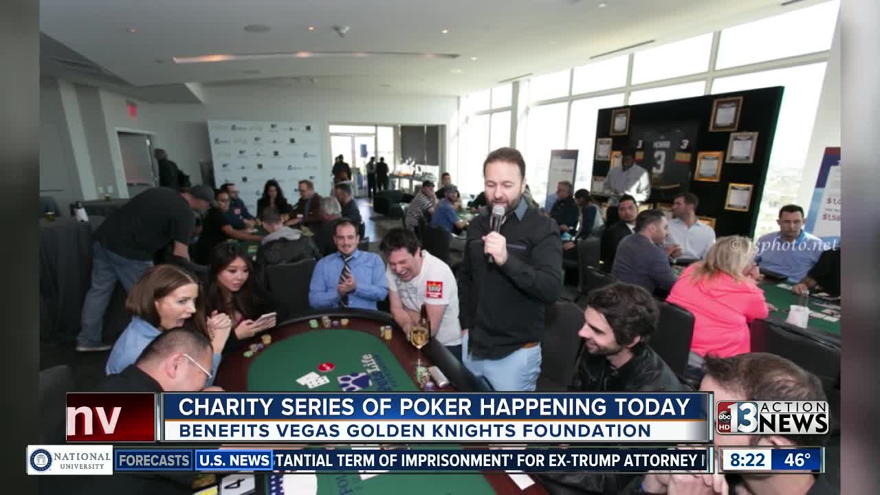 Charity Series of Poker happening today