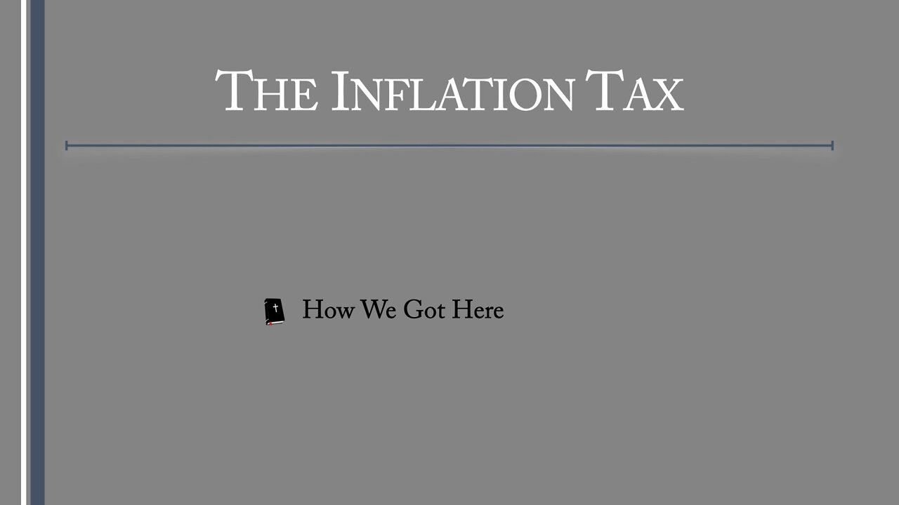 How We Got Here | The Christian Economist