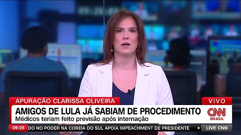 Clarissa Oliveira: Amigos de Lula já sabiam de novo procedimento médico | LIVE CNN