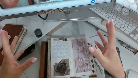 Personal Journaling planner flip through