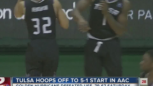 Tulsa Golden Hurricane off to 5-1 start in AAC play