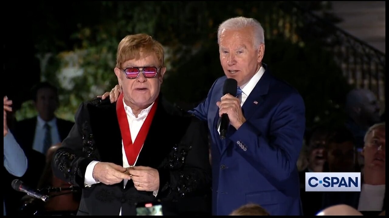 Biden: It's Elton John's Fault We're Spending $6 Billion To Fight HIV AIDS