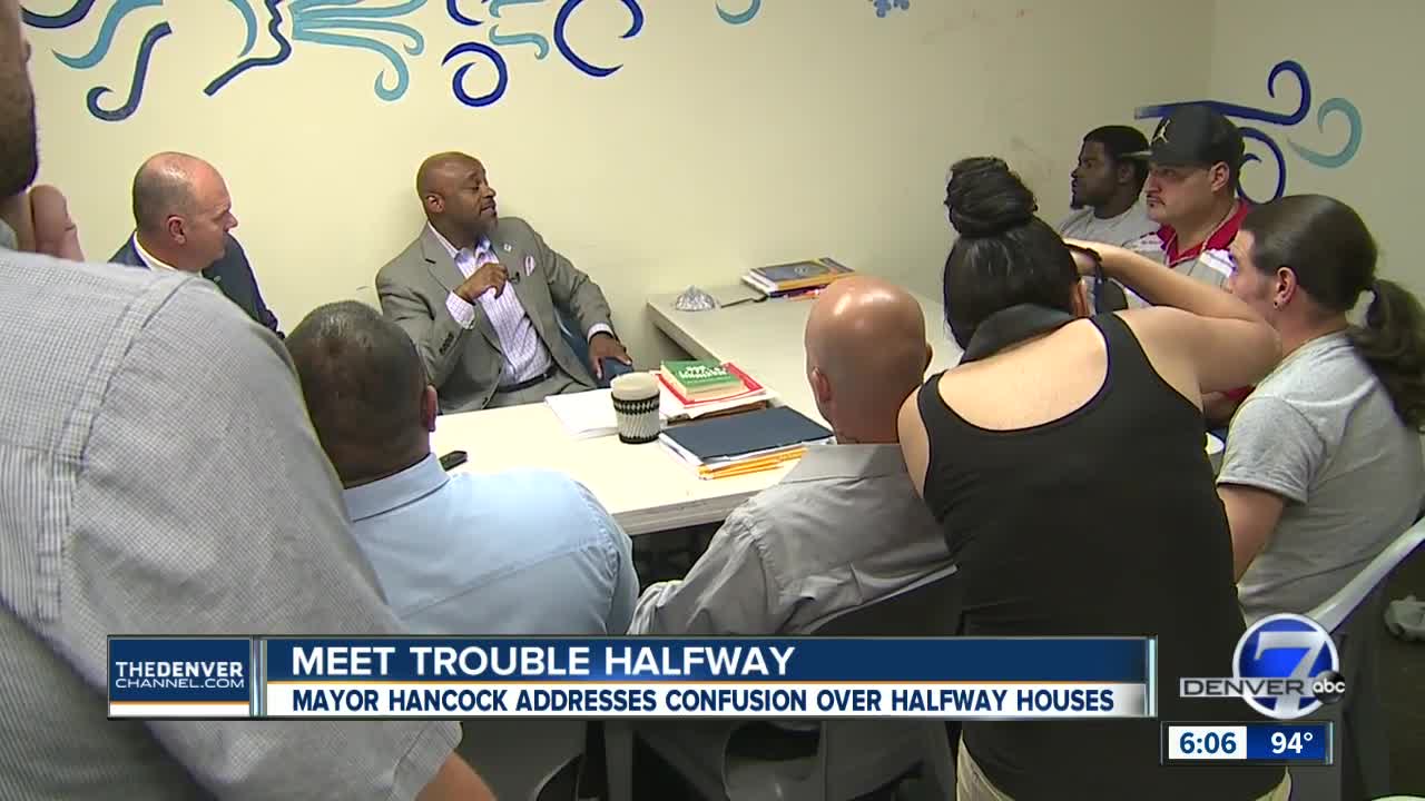 Denver Mayor visits halfway house weeks after city council votes to end funding