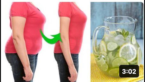 Natural Detox Water Recipe to Help You Lose Weight Faster