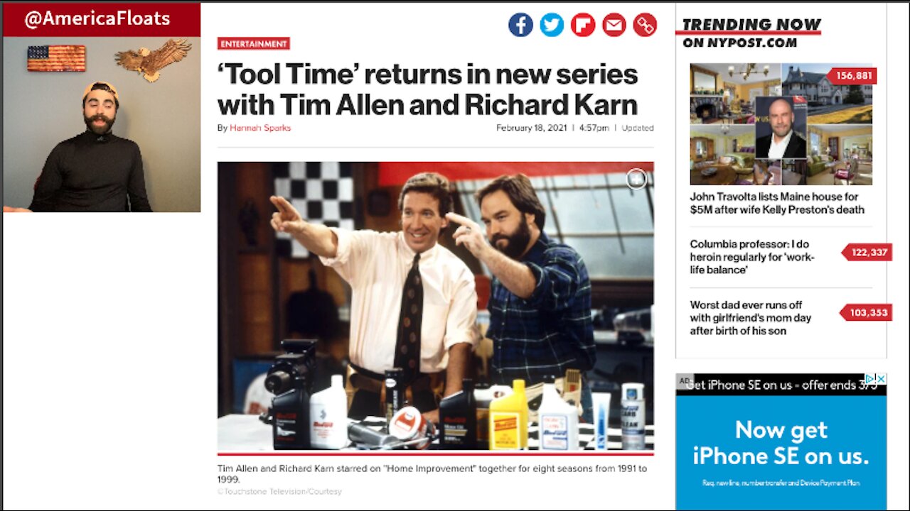 They're Back! Tim Allen & Richard Karn Return For HOME IMPROVEMENT Competition Show