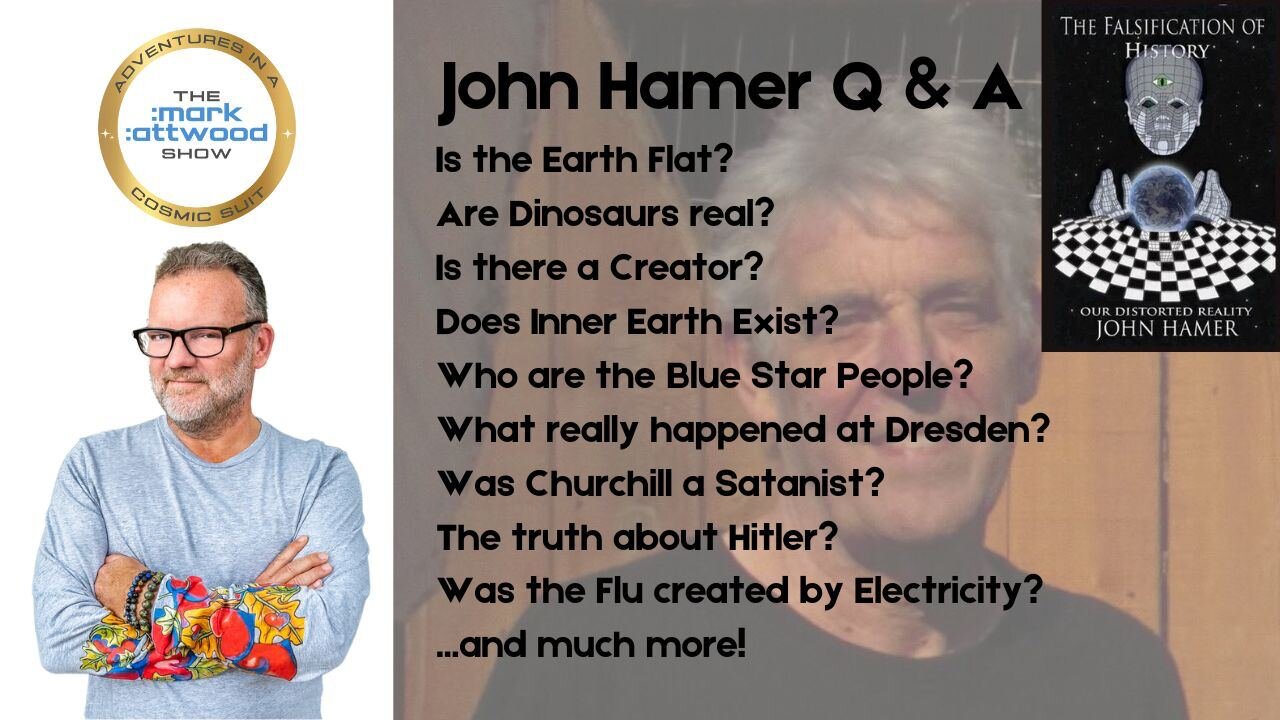 John Hamer Live Q & A - The Falsification of History and Beyond - 15th June 2024