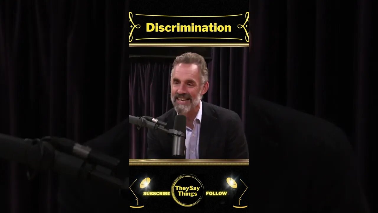 Jordan B Peterson, Discrimination