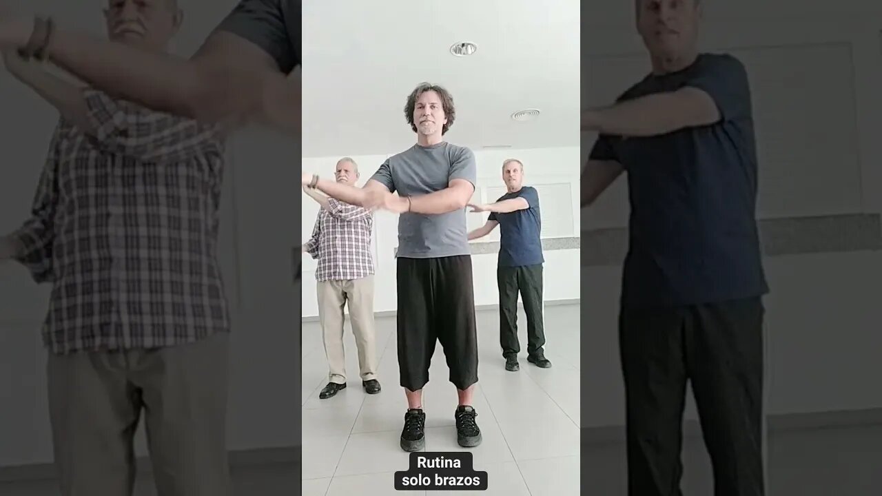 Tai Chi, Rutina de brazos primera sección de la forma de 5 secciones #shorts