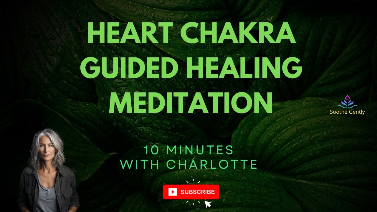 Heart Chakra - Guided Healing Meditation - 10 Mins #heartchakra