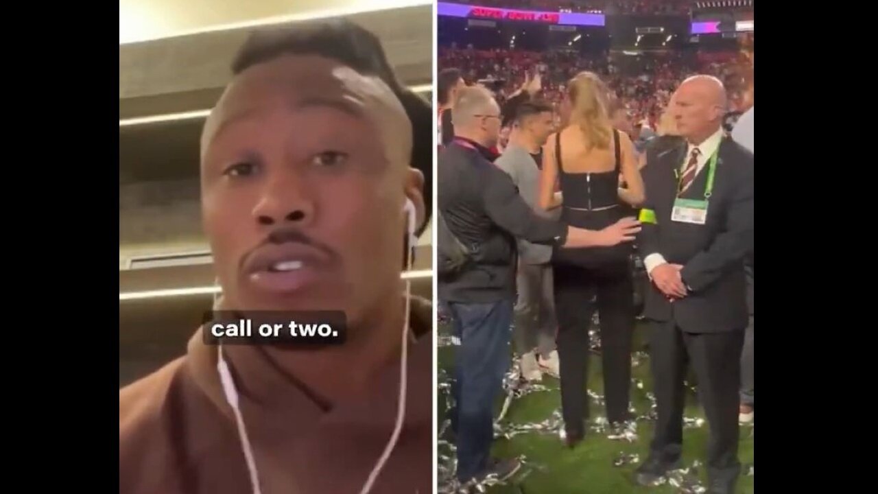 Former NFL Receiver Brandon Marshall Claims Taylor Swift Got Kanye West Kicked Out Of The Super Bowl